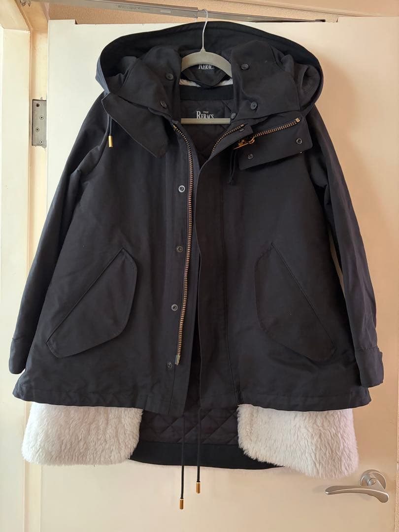 THE RERACS ザリラクス ボアライナー付ショートモッズコート 黒 36 The Reracs M65 ライナー付きショートモッズコート – LA VILLA ROUGE Blog