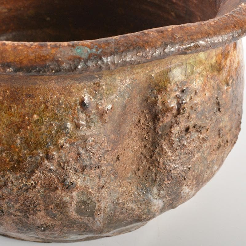 茶道具 伊賀焼 古伊賀 建水 時代箱 M R7012 - メルカリ