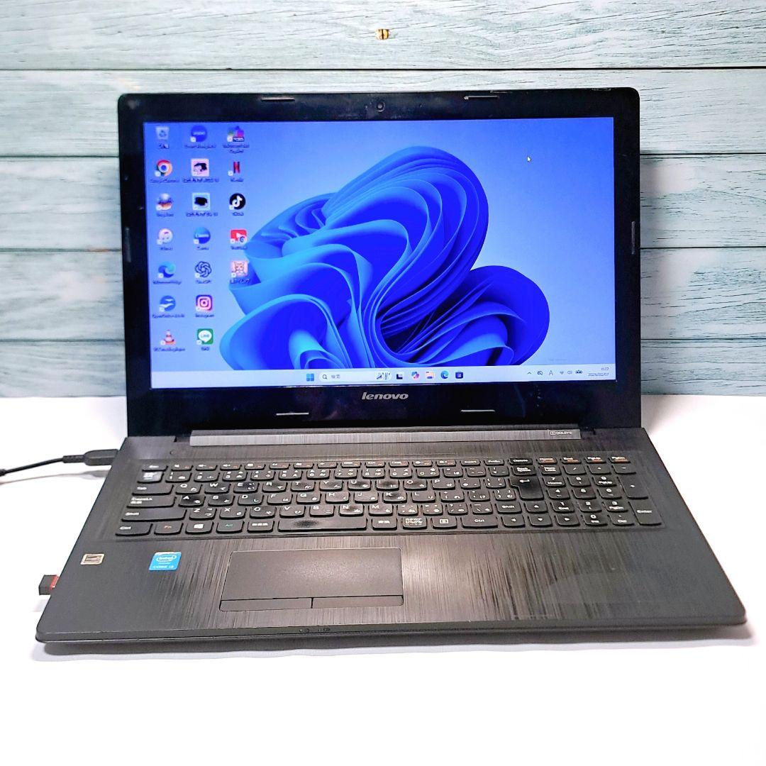 J98【訳あり】Lenovoノートパソコン Windows11 i3/8GB