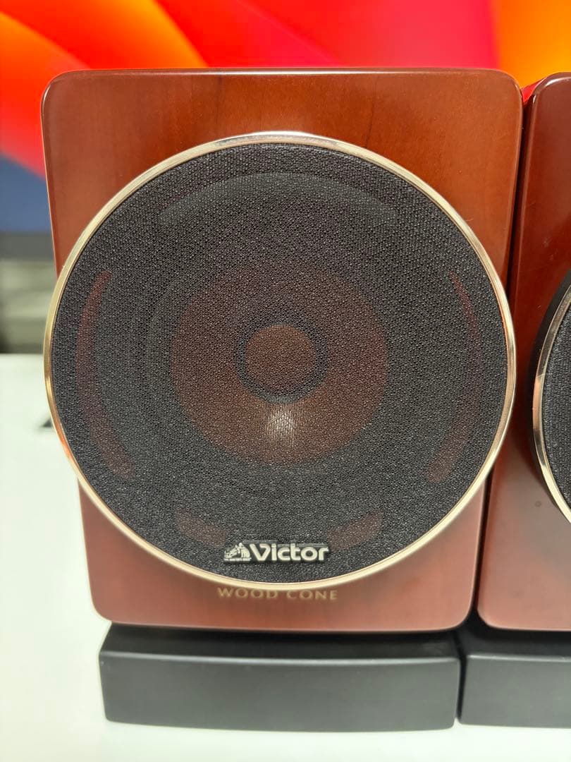 Victor ビクター SP-EXA3 スピーカー ペア ウッドコーン