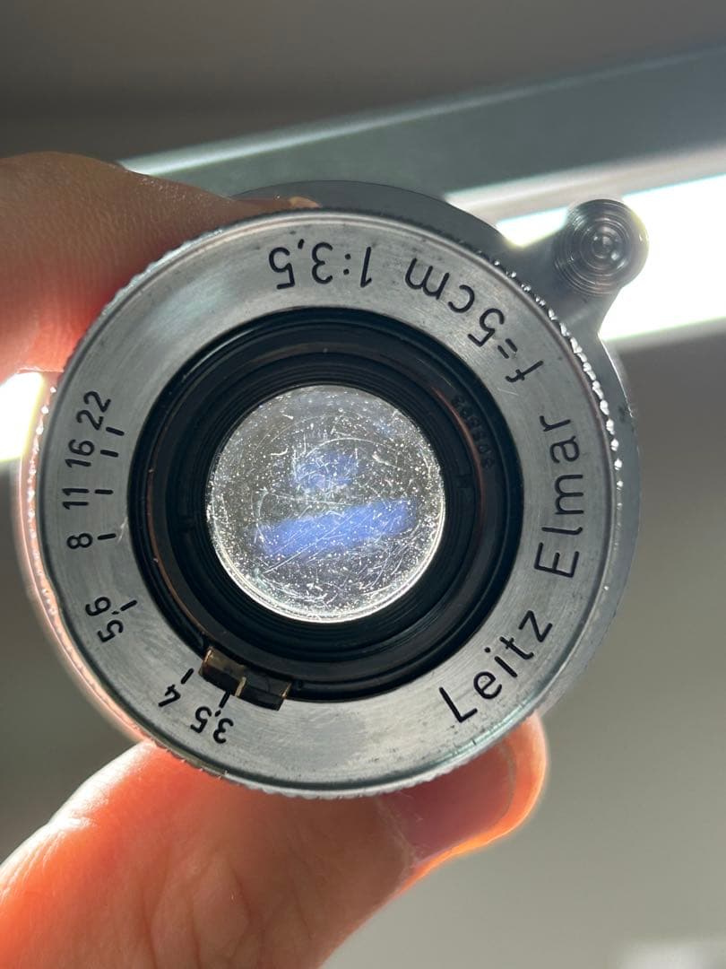 Leica Elmar（エルマー）50mm F3.5 (コーティングあり)