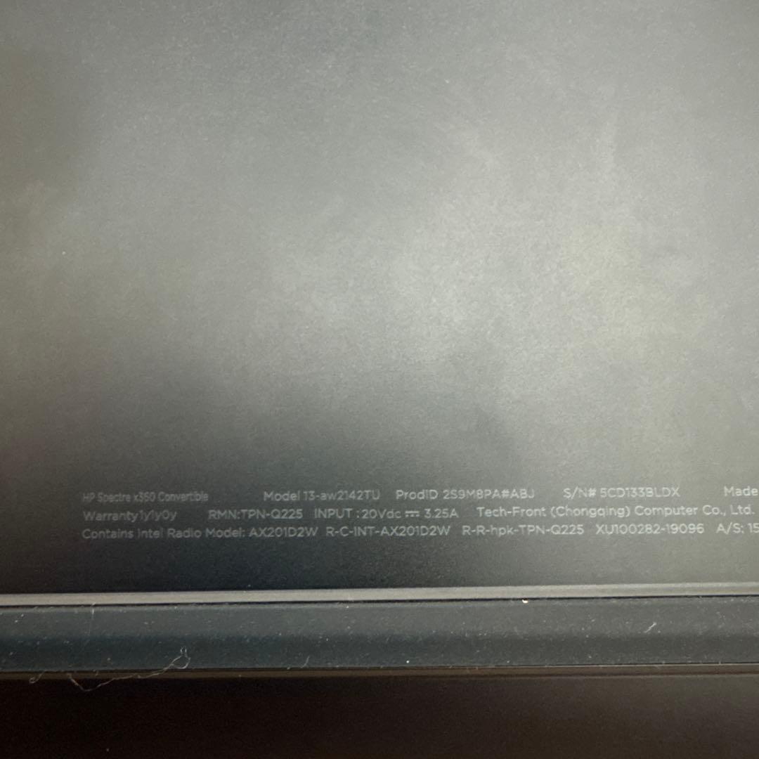 HP Spectre360 13-aw2142TU ジャンク品　部品取り