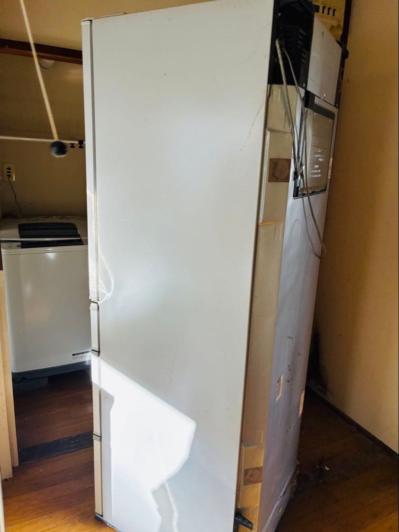 福岡発 Panasonicパナソニック 冷蔵冷凍庫 426L 5ドア 製氷