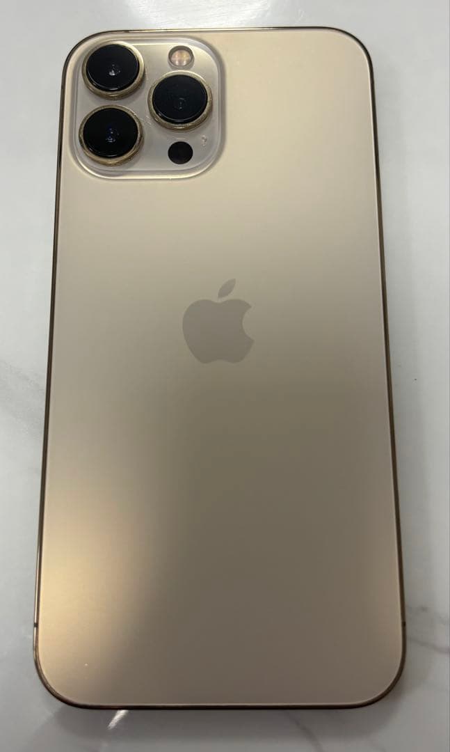 極美品 iPhone13ProMax 256GB ゴールド デュアルSiM