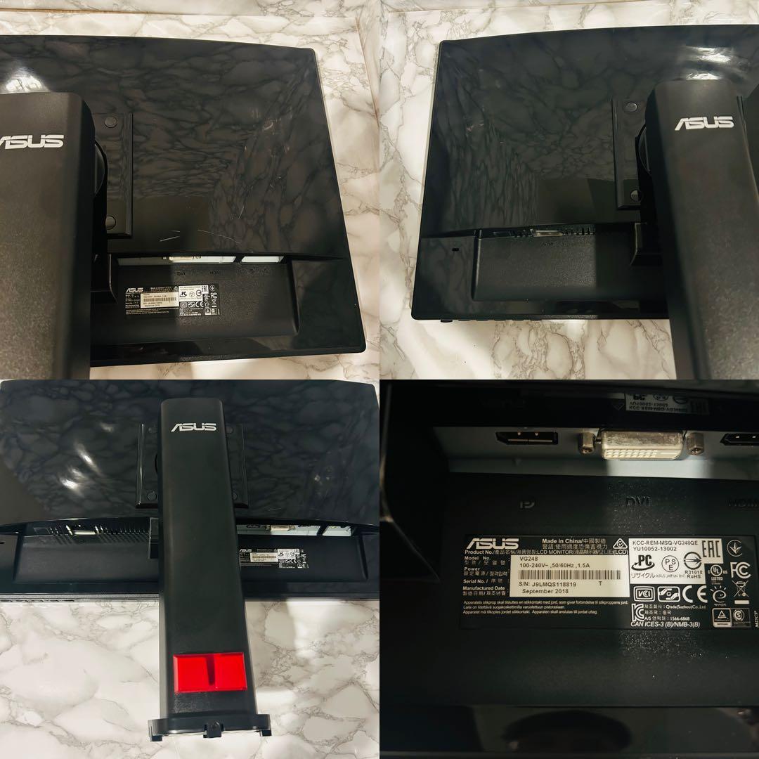 ASUS ゲーミングモニター 24インチ VG248 VG248QE