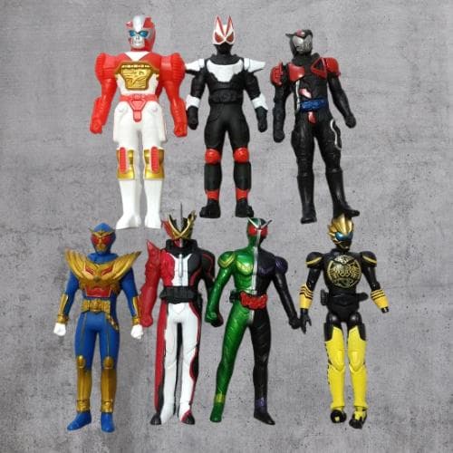 仮面ライダーvsウルトラマンvs戦隊ヒーロー おまとめソフビ他 39体