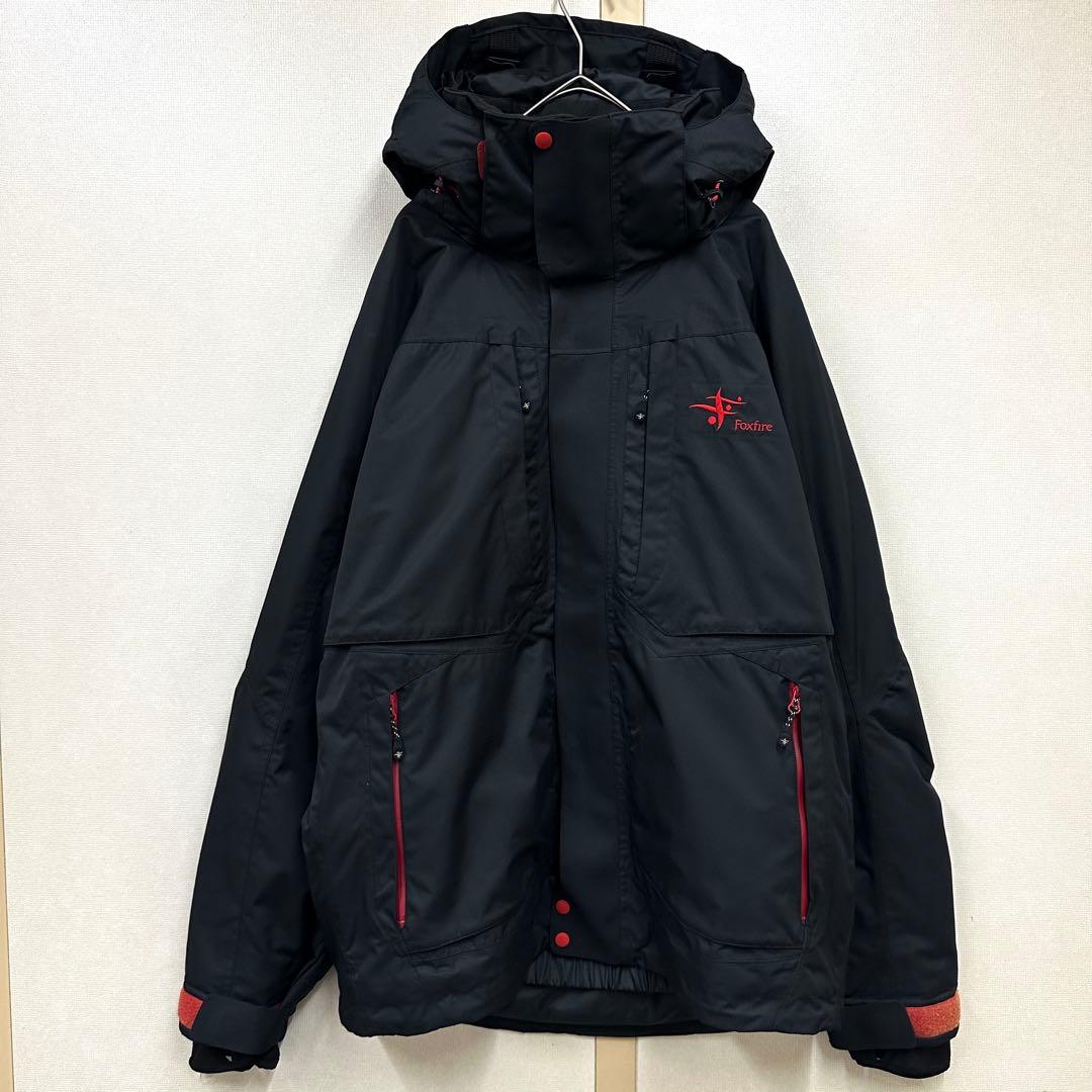フォックスファイヤー エクストリームDSジャケット 青木大介モデル 黒