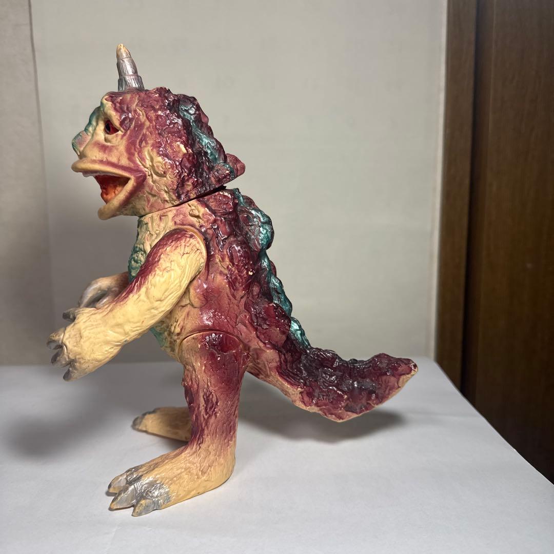 当時物 マルサンオリジナル怪獣ソフビ アンゴラス - メルカリ