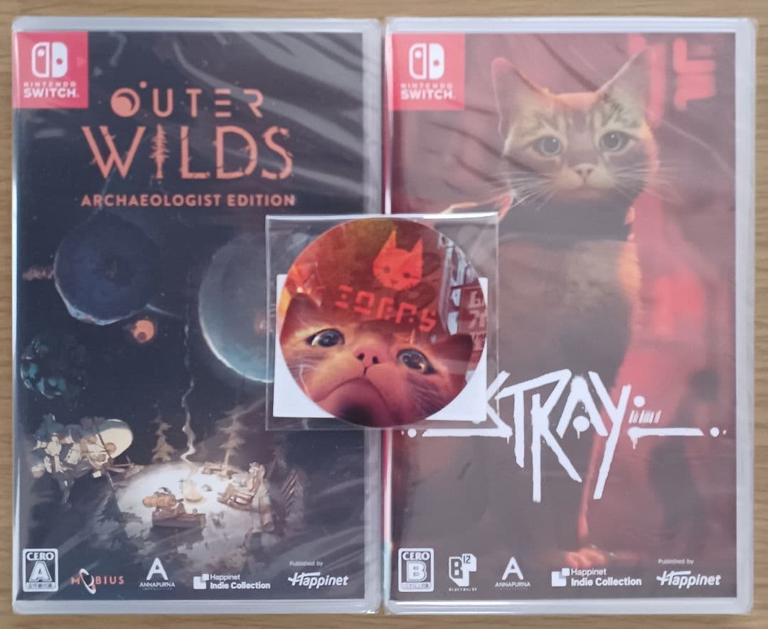 【同梱】Outer Wilds アウターワイルズ☆新品☆STRAY-ストレイ- ハピネット (Switch)Outer Wilds: Archaeologist Edition(アウター