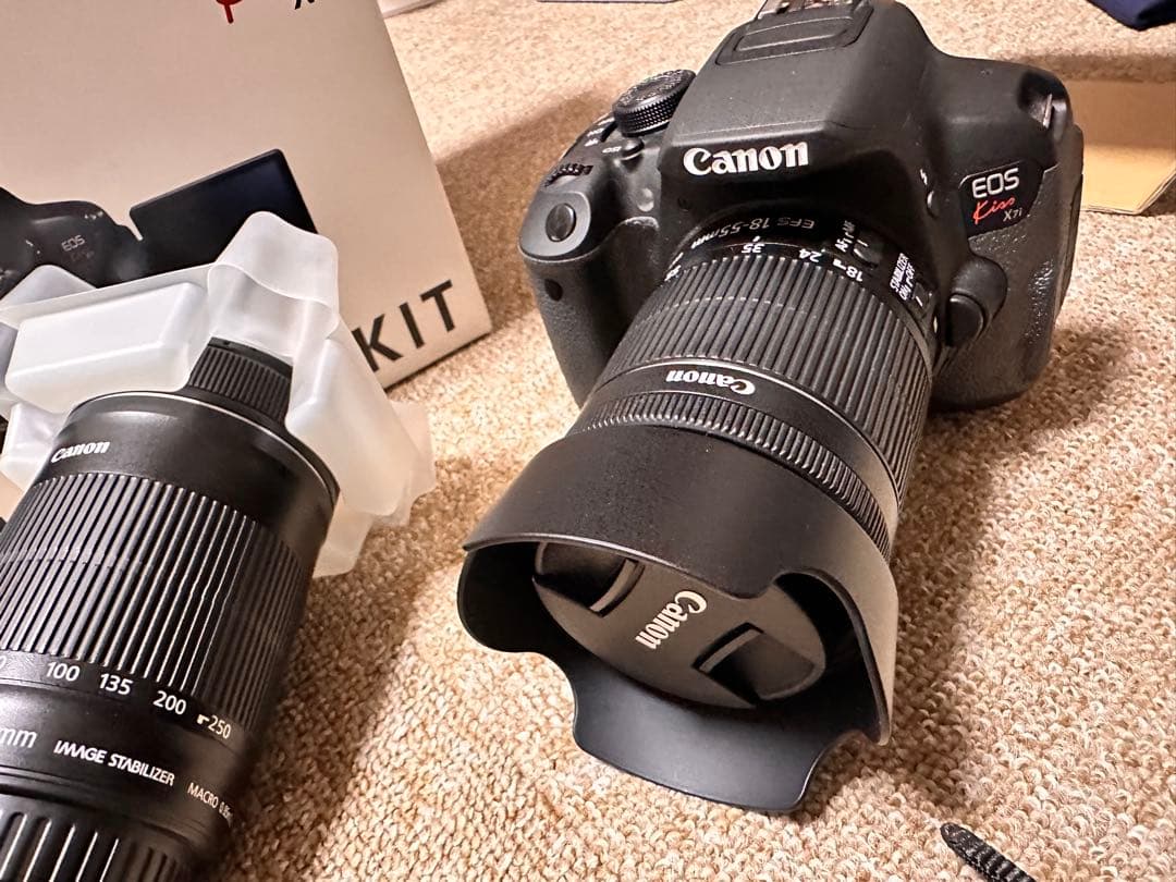 EOS kiss X7i ダブルレンズキット