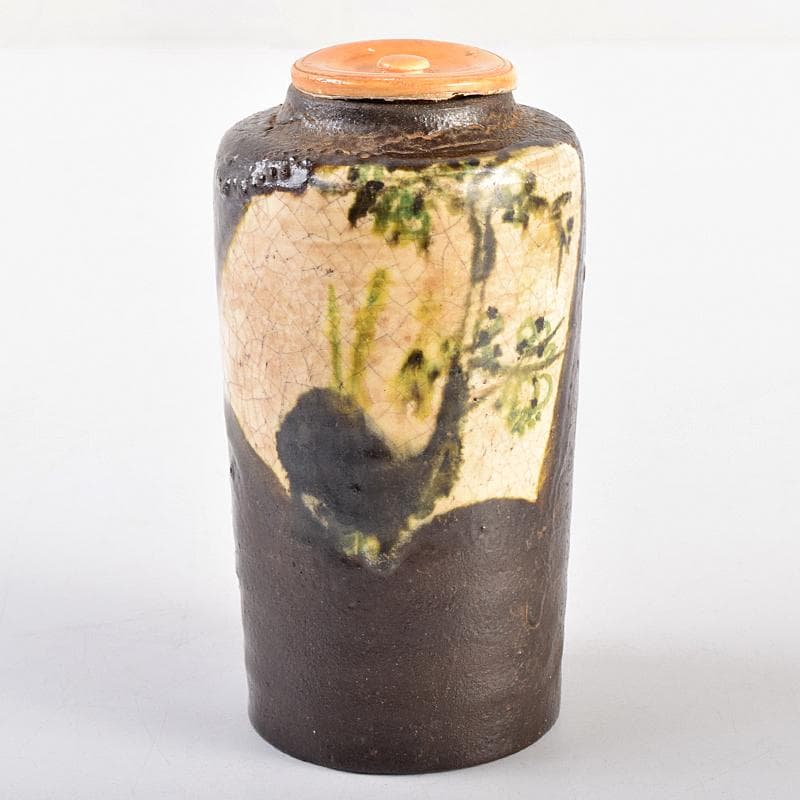 茶道具 尾形乾山作 竹文 茶入 袱紗付 玄々斎極め箱 M R7707 - メルカリ