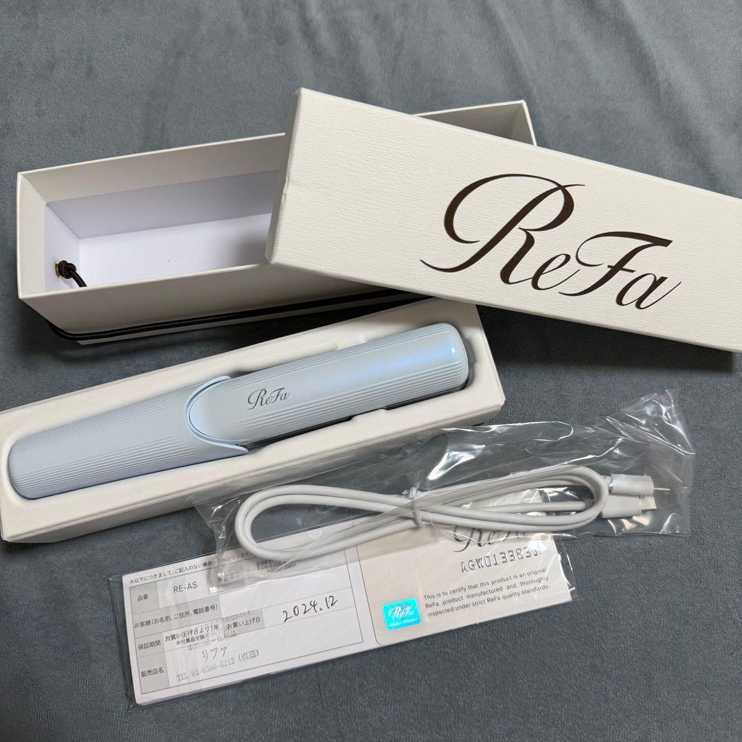リファ フィンガーアイロン ホワイト リファ ビューテック フィンガーアイロン | 01 ホワイト ReFa | LIPS