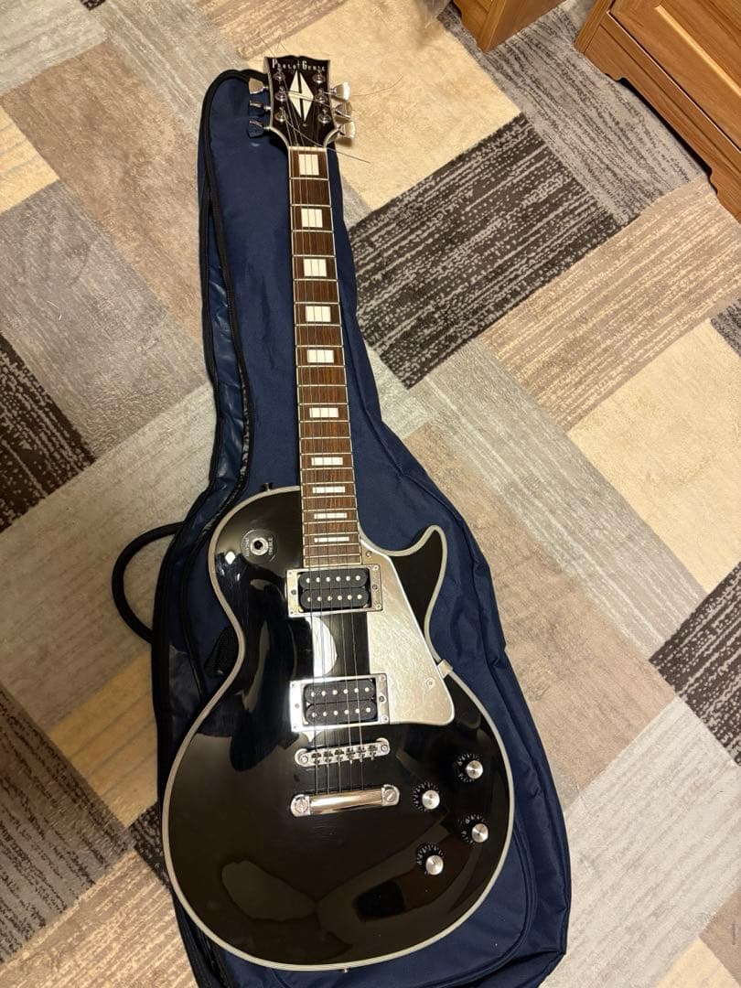 Photo genic エレキギター ブラック バッグつき Photo genic エレキギター ブラック バッグつき Photo genic エレキ