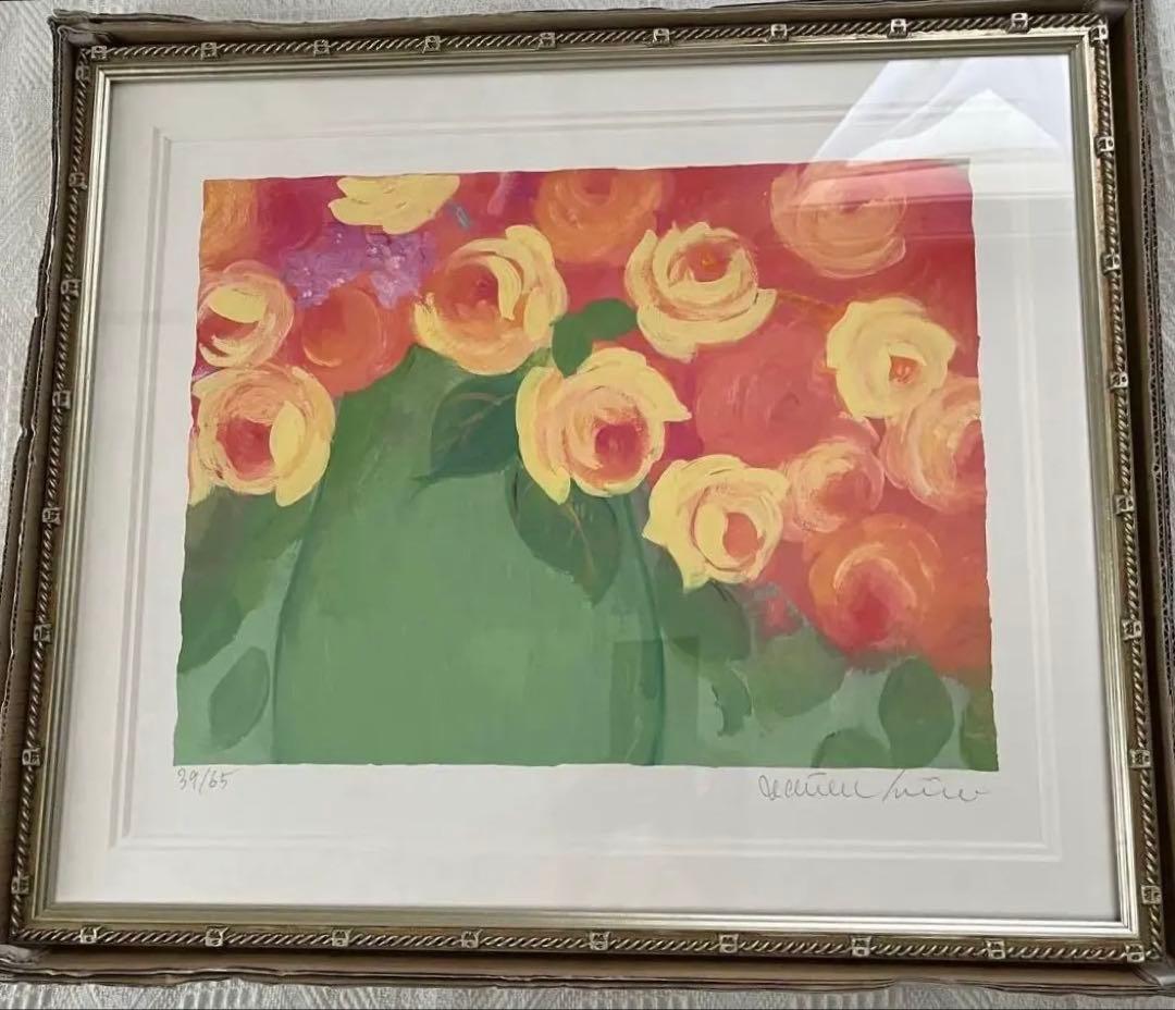 額装版画　55×44 65限定ジクレー　ジニー・キム　直筆サイン　証明書　大きめ 2026年最新】ジニー キムの人気アイテム - メルカリ