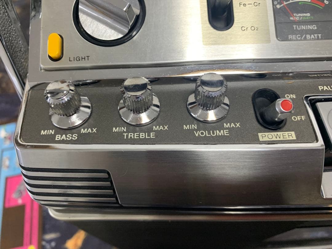 美品動作品SONY ソニー CF-3800 ラジカセ 2バンド ラジオ