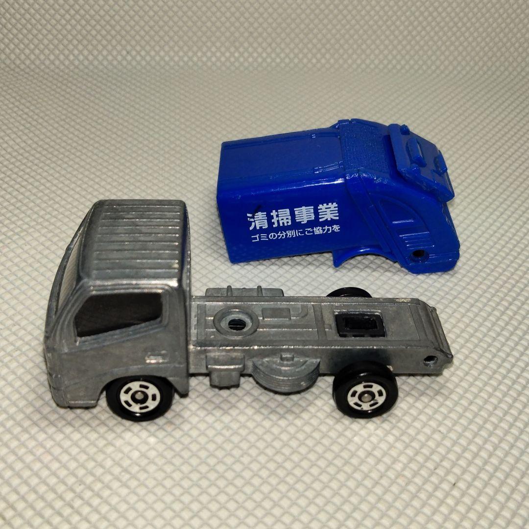☆商談中☆ 5491 カスタム用等分解トミカ トヨタダイナ清掃事業回収