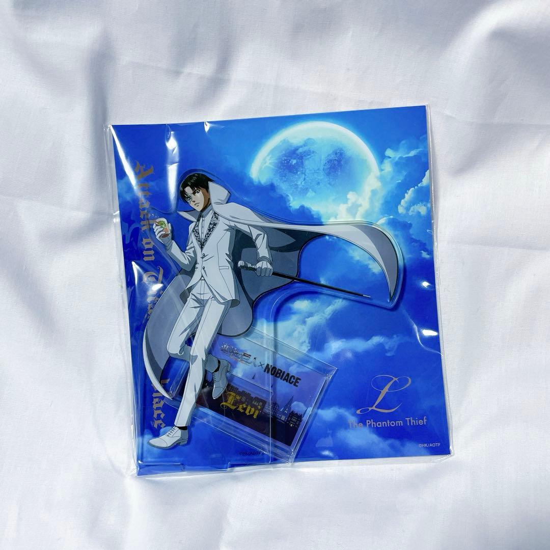 進撃の巨人 ノビエース 怪盗 リヴァイ アクリルスタンド - メルカリ