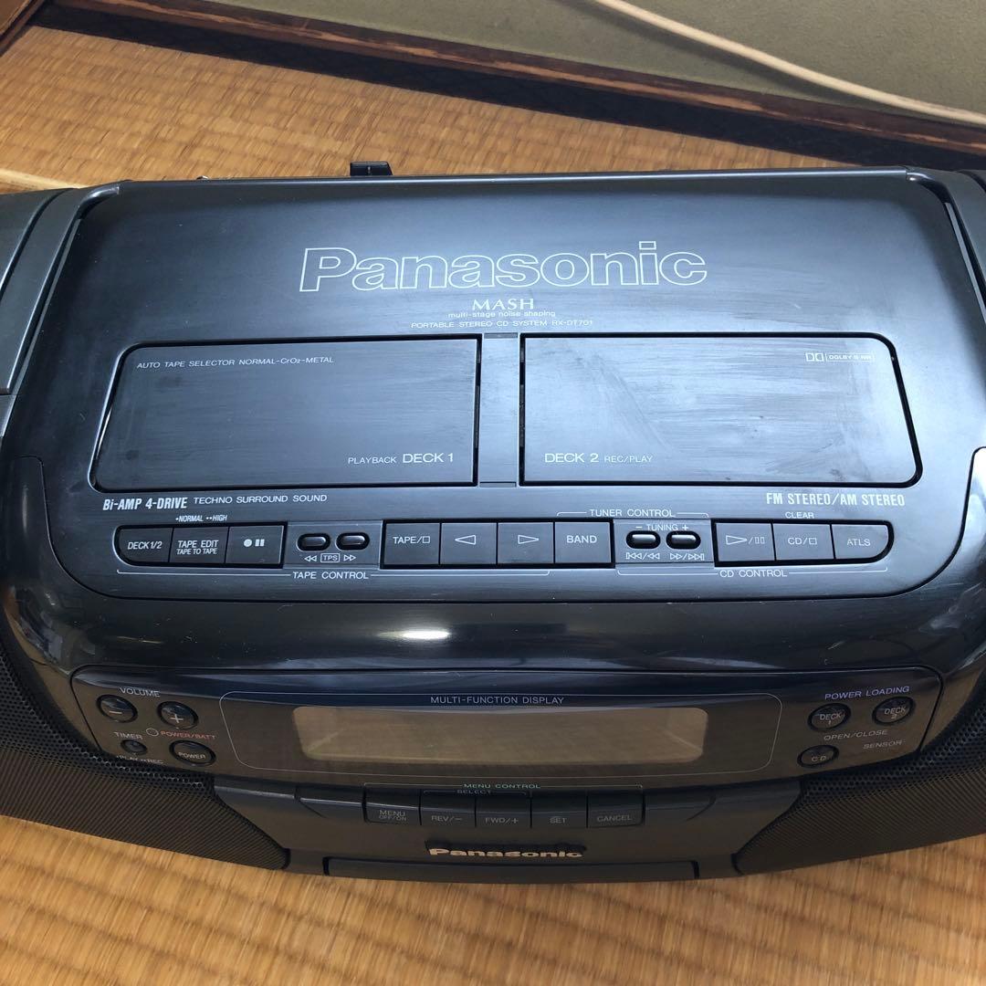 パナソニック Panasonic RX-DT701 CDダブルラジカセ