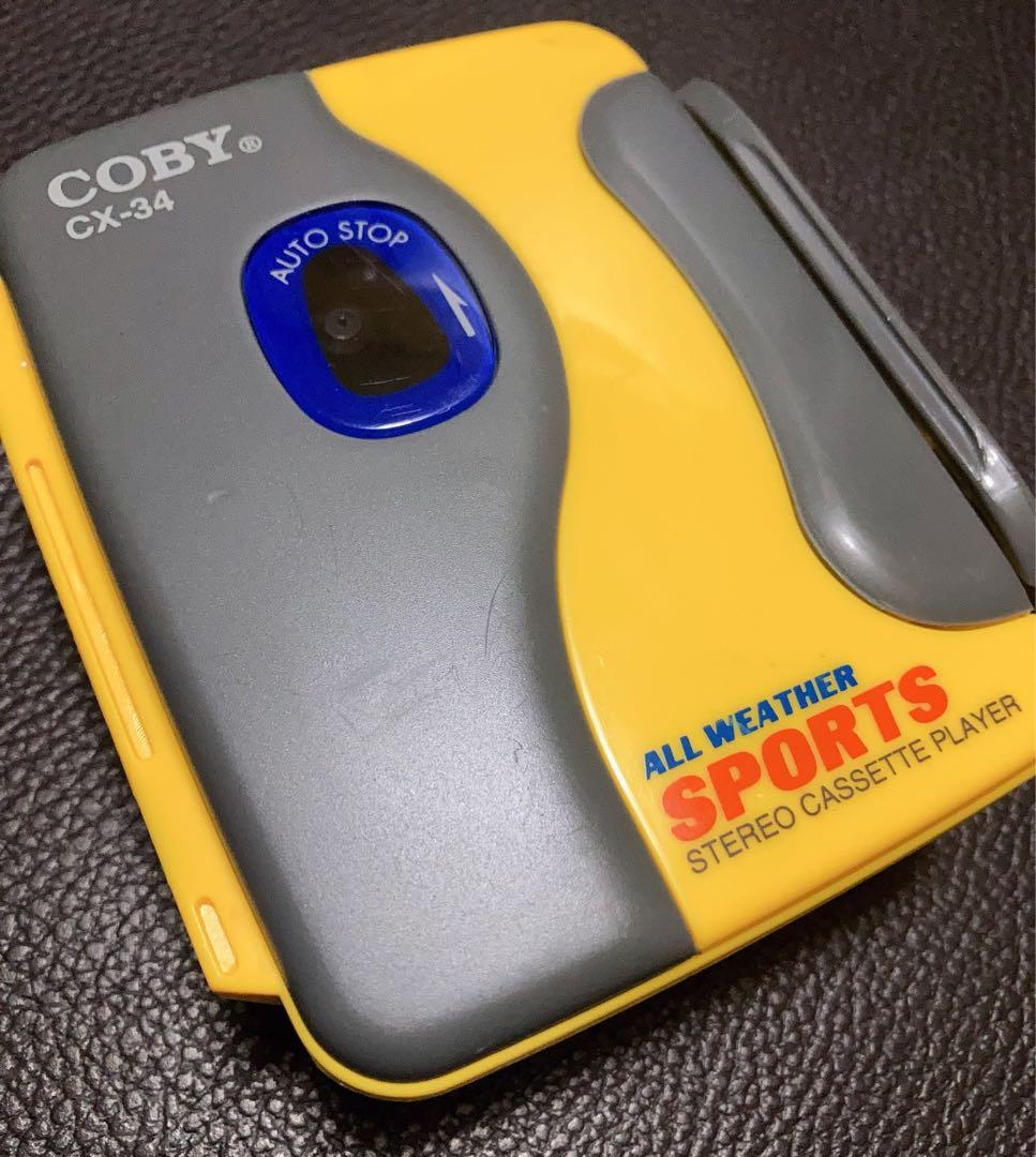 動作確認済 90年代 COBY CX-34 カセットプレーヤー - メルカリ