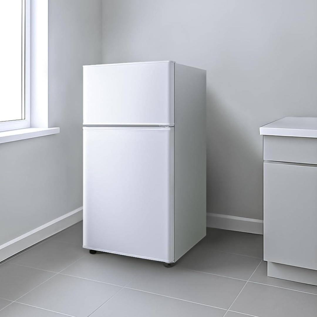 【コンパクト•省エネ性能•静音性】冷蔵庫 60L 一人暮らし冷凍庫付き2895