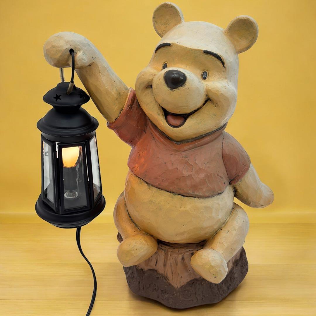 ディズニー くまのプーさん センサー付 インテリア ガーデン ランタン