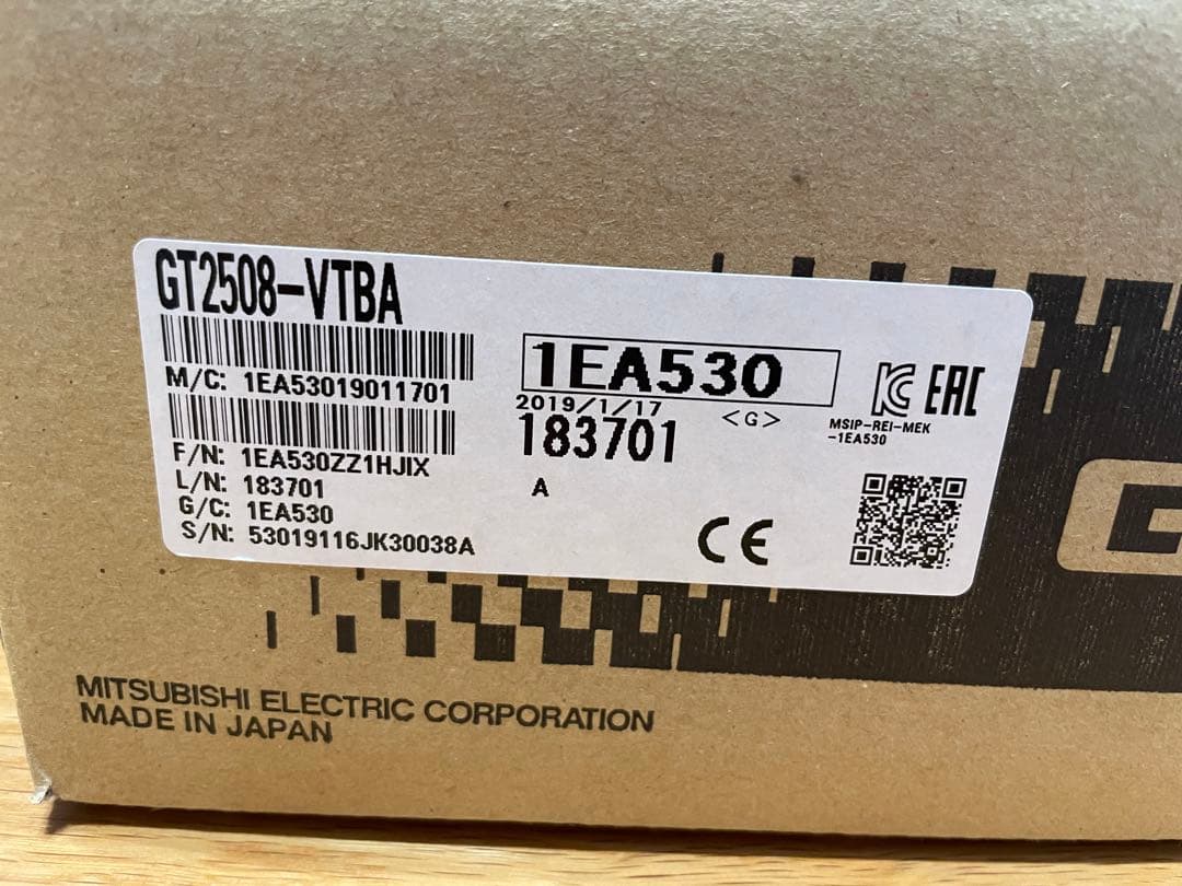 三菱電機 グラフィックオペレーションターミナル GT2508-VTBA