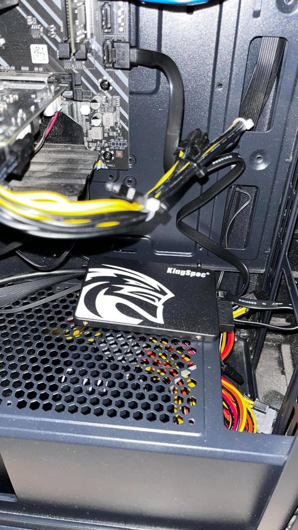 KingSpec SSD 512GB SATAIII 6Gb/s 2.5インチ内