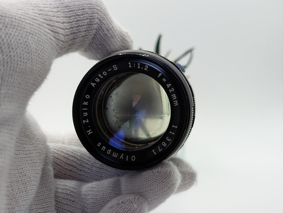 【希少完動】Olympus H.Zuiko Auto-S 42mm f/1.2