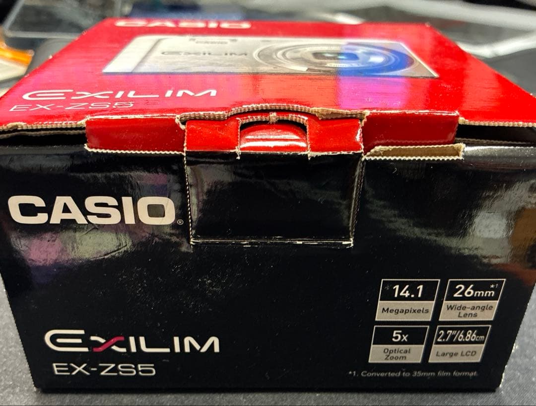 CASIO EXILIM EX-ZS5 コンパクトデジタルカメラ