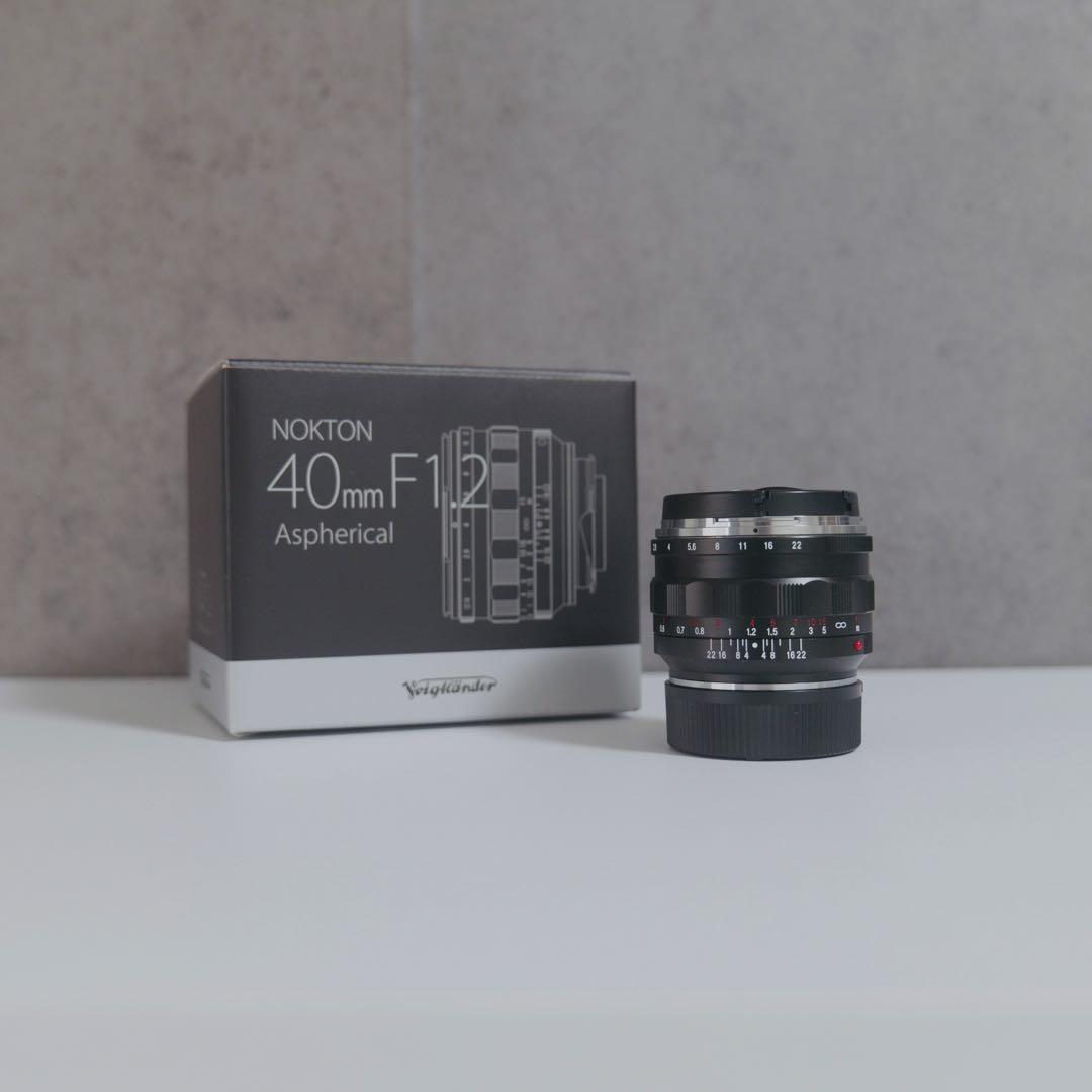 お*つ様 【アダプター付】NOKTON 40mm F1.2 Aspherical