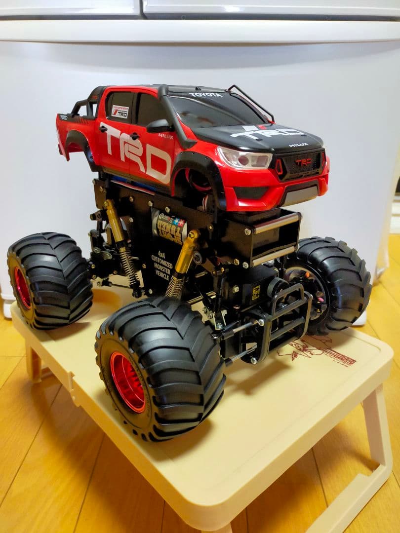 新品キットから組み立て！タミヤTLT-1リトルギア マックスクライマー