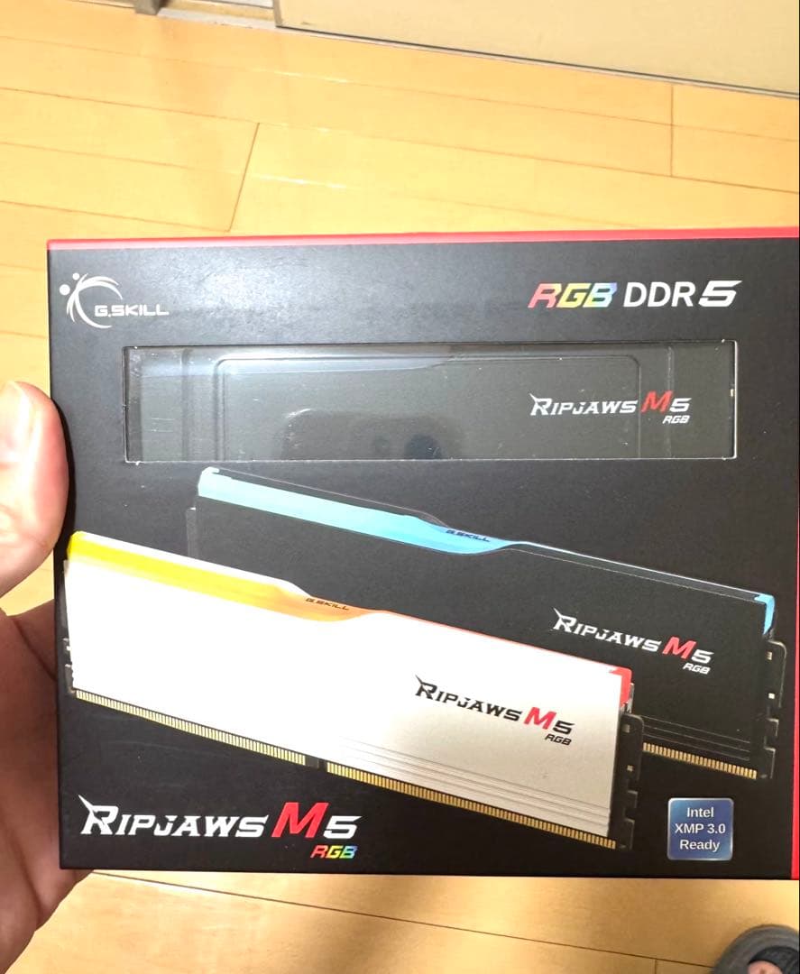 G.SKILL Ripjaws M5 DDR5 メモリー G.SKILL Ripjaws M5 RGB Series DDR5 RAM (Intel XMP 3.0) 32GB