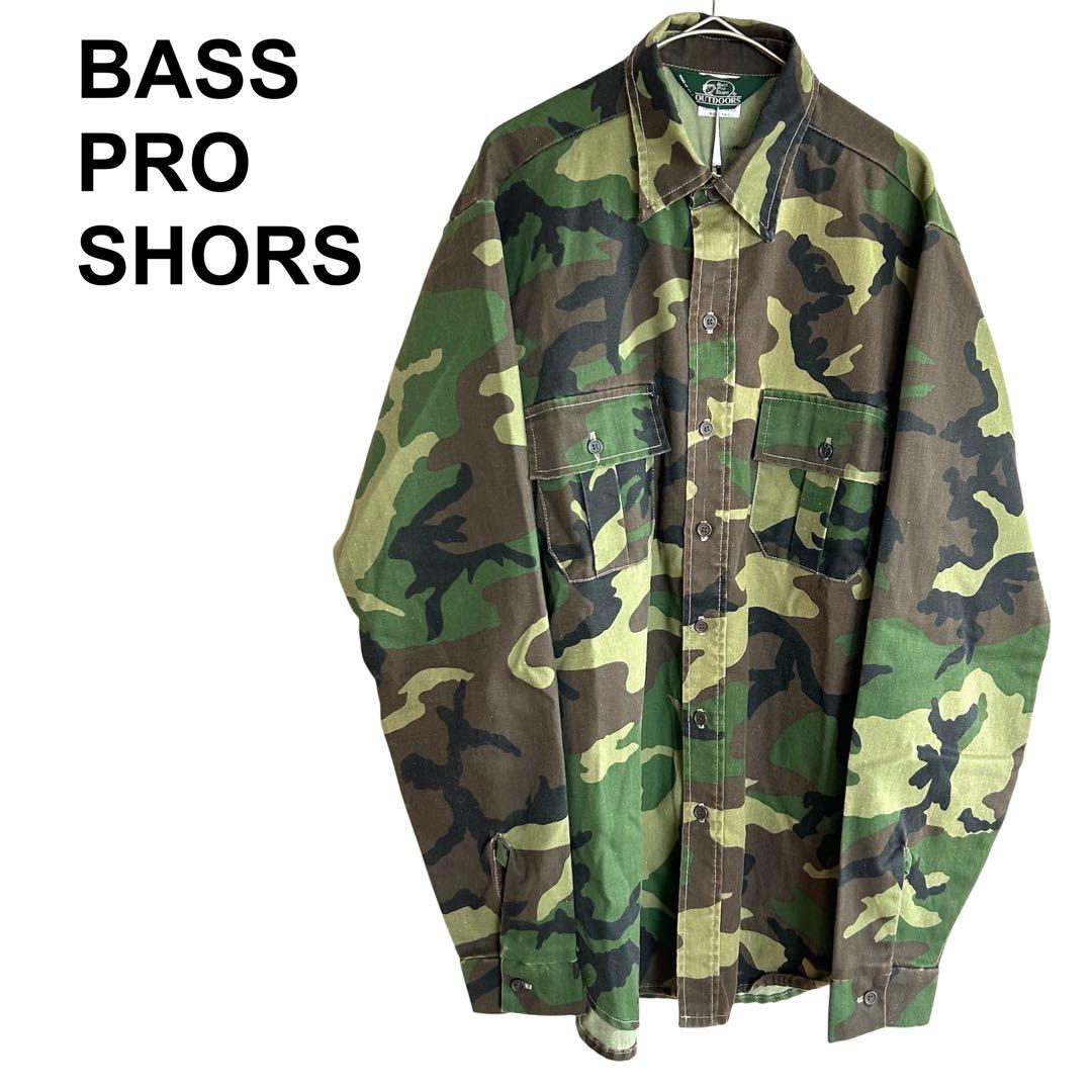 バスプロショップ 迷彩 フィッシングシャツ 長袖シャツ USA製 M - メルカリ