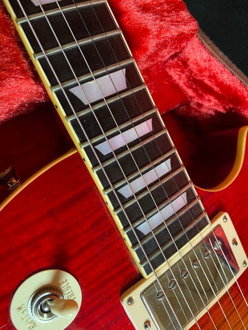 レスポール タイガーフレイムシェクター1993年ホンジュラスローズ