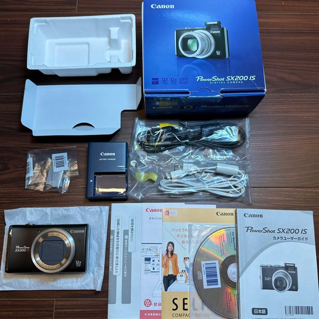 Canon PowerShot SX200 IS デジカメ 5314
