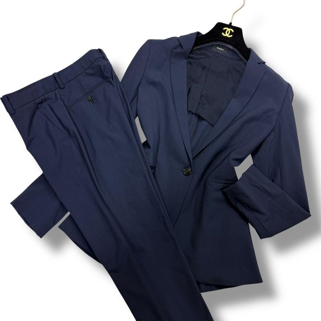 【美品】セオリー 現行タグ 805 フォーマル　セットアップパンツ スーツ 4 Theory - 【美品】セオリー 現行タグ 805 フォーマル セットアップ