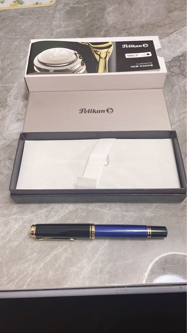 Tam Tam Pelikan 万年筆 青縞　M800 スーベレーン Pelikan（ペリカン） 万年筆 スーベレーン M800 青縞 新タイプ