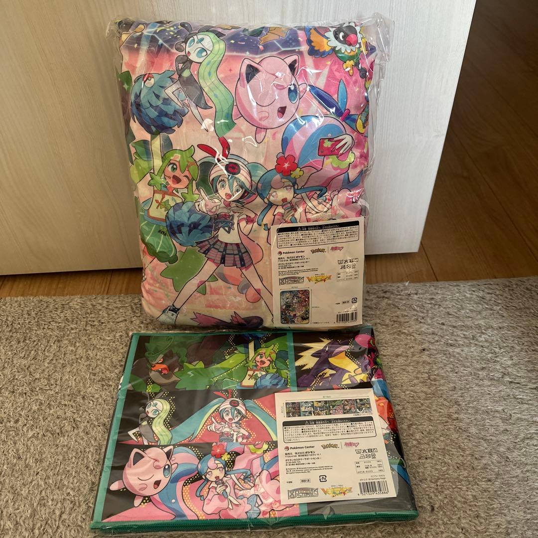 ポケミク 18Harmony Stage ブランケット マフラータオルのセット
