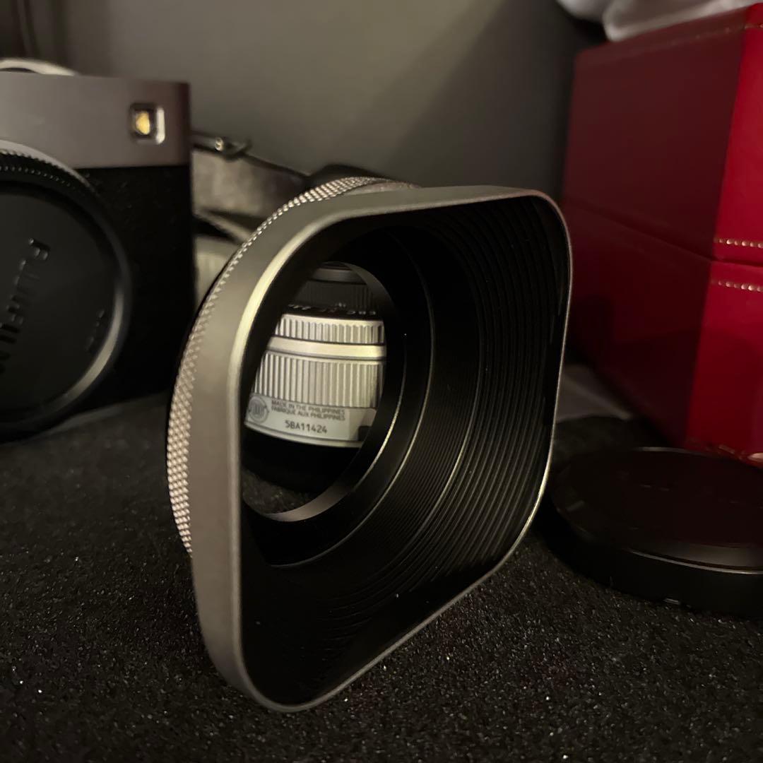 FUJIFILM XF 23mm F2.8 R WR レンズ　レンズフィルター付