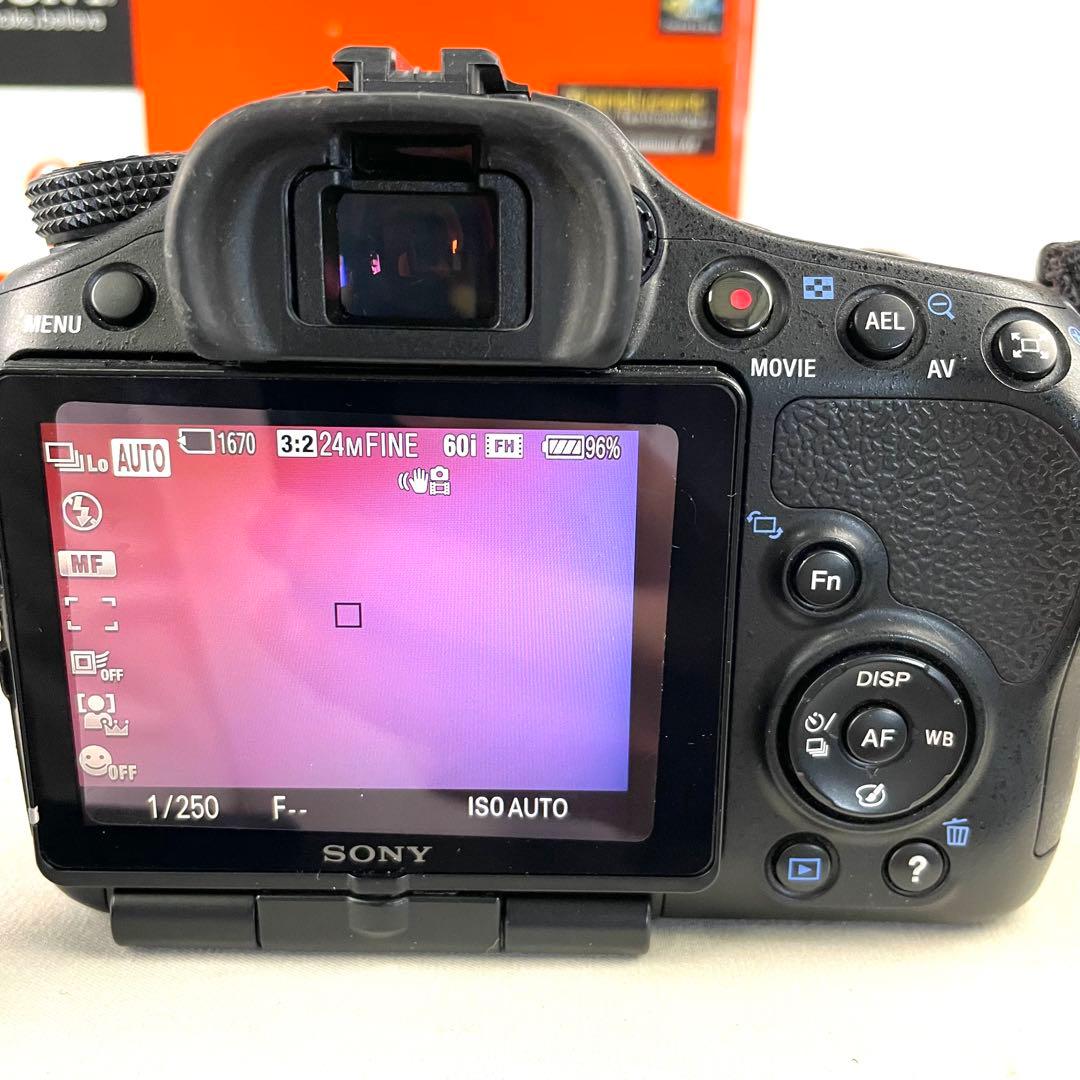 SONY ソニー デジタル一眼レフカメラ a65 SLT-A65V