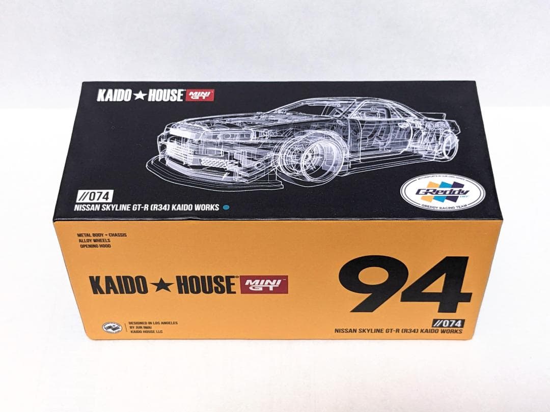 街道ハウス Mini GT 1/64 日産 スカイライン GT-R R34 - メルカリ