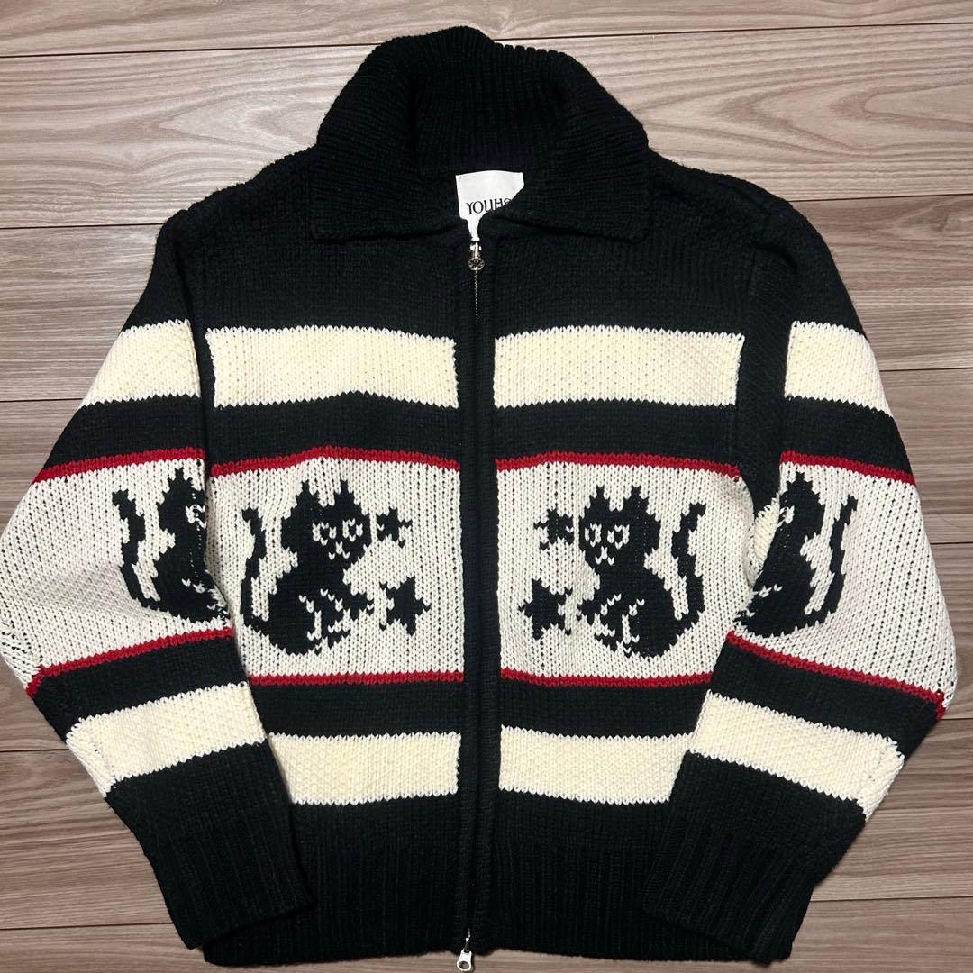 TWS SHINYU 着用　CAT柄ニット クリフメイヤー[公式] もちのびニット(犬派!?猫派!?) LADYS W2523114