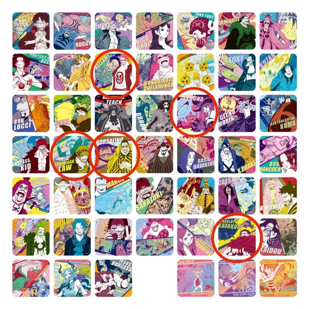ONE PIECE』アートコースター(R) 第4弾 －悪魔の実の能力者たち
