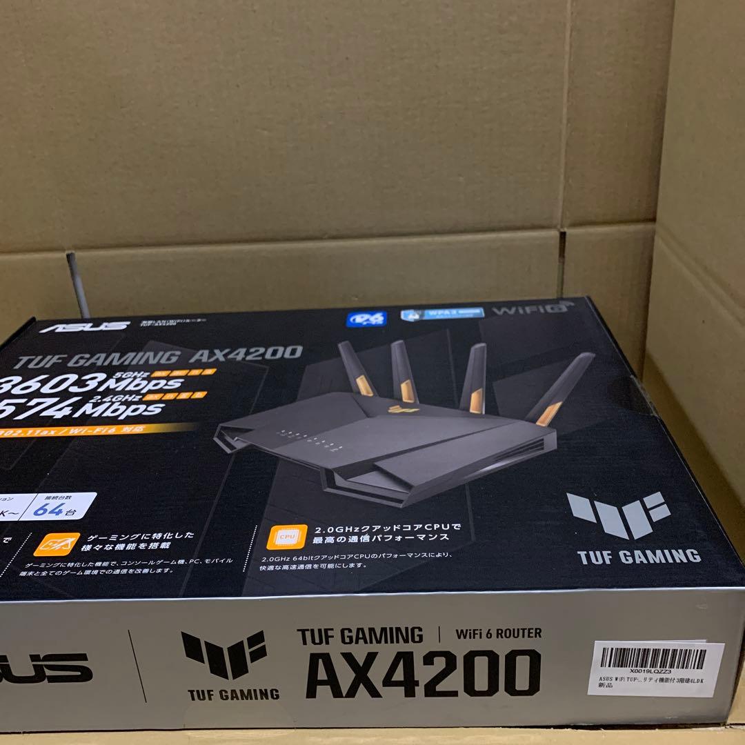 ASUS WiFi TUF-AX4200 無線 ルーター