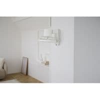 シロカ DCモーター搭載・リモコン式壁掛け扇風機 SF-W171E5(W)