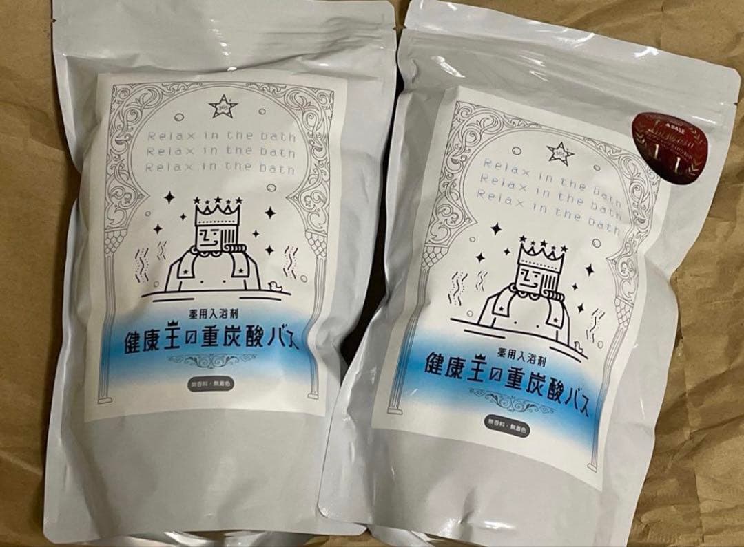 【新品・未使用】健康王の重炭酸バス 2袋セット 健康王の重炭酸バス 2袋 新品未開封 入浴剤 - メルカリ