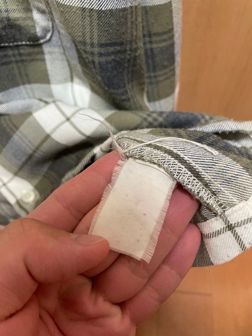 80s 90s Old Stussy オープンカラー チェックシャツ 白タグ