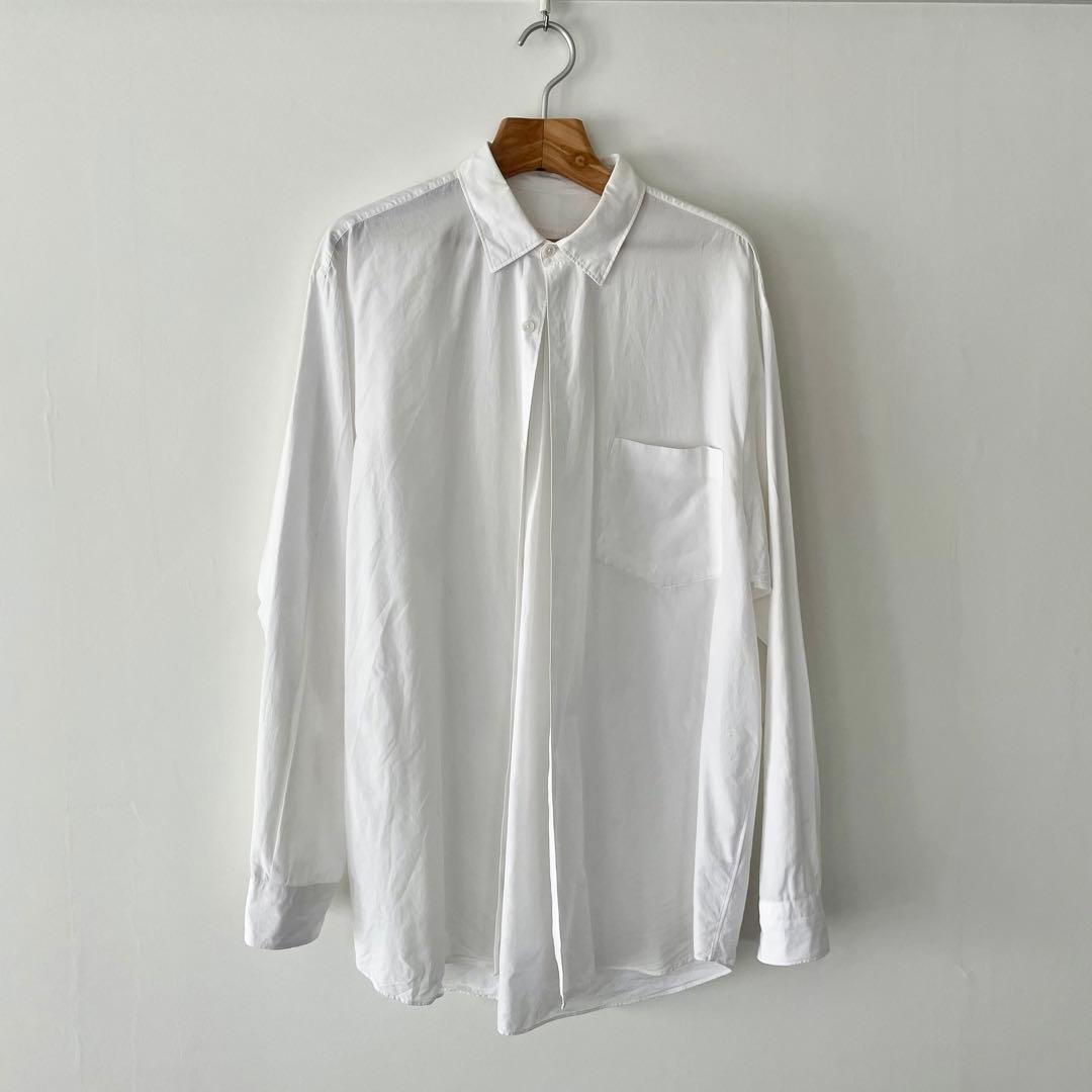 comoli コモリシャツ 新型 size 3 ホワイト 白 - メルカリ