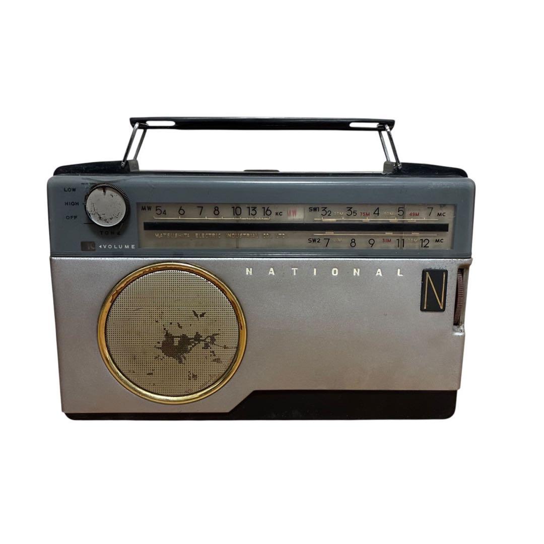 National UA-120ヴィンテージ ラジオ ALL WAVE ジャンク