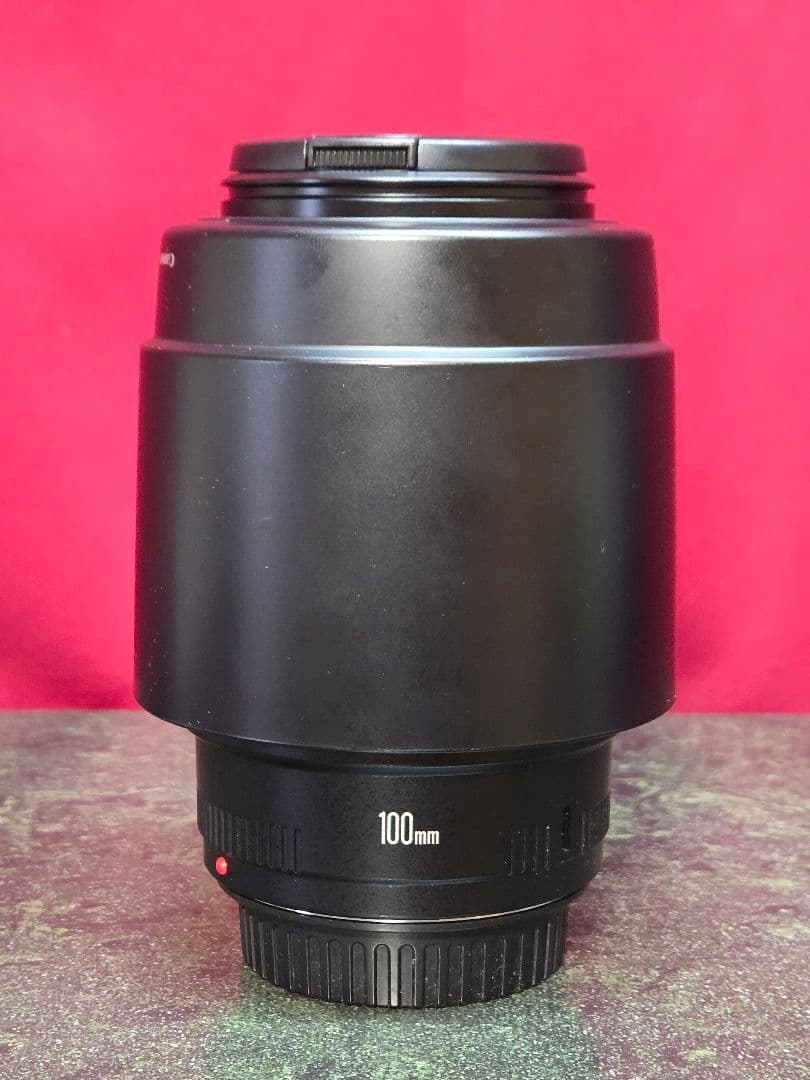 【美品】EF100mm F2.8 マクロ USM【純正フード付】